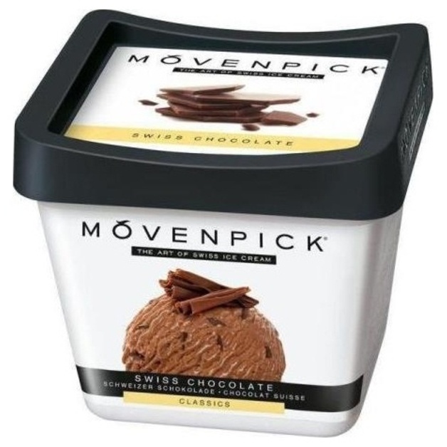 Мороженое Movenpick шоколад 2,4 л/1,2-1,3 кг