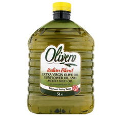Масло подсолнечное рафинированное Extra Virgin «Olivero» - 5 л