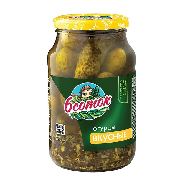 Огурцы 6 Соток Вкусные 1кг