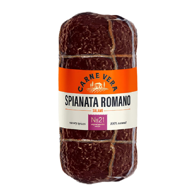 Колбаса Сыровяленая Полусухая Carne Vera Спианата Романо