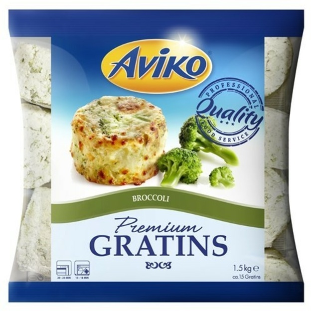 Картофельная запеканка с брокколи и сливками Gratins «Aviko» - 1,5 кг