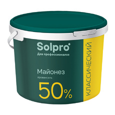 Майонез Solpro Провансаль Классический 50% 9,8кг Ведро