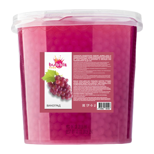 Джус Бабл Bubble Boss со Вкусом Винограда 1,2кг