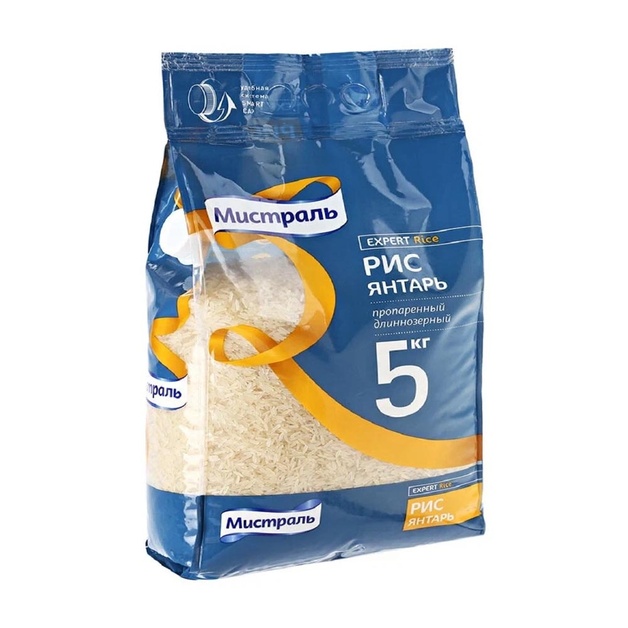 Рис Мистраль Янтарь 5кг