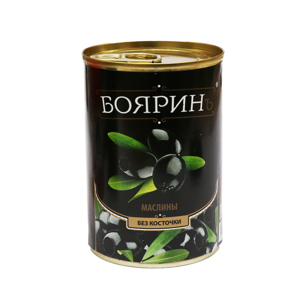Маслины без косточки «Бояринъ» - 300 мл (сух.вес 90 г)