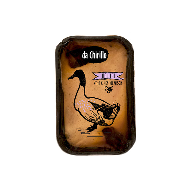 Паштет Da Chirillo Утка с Черносливом 200г