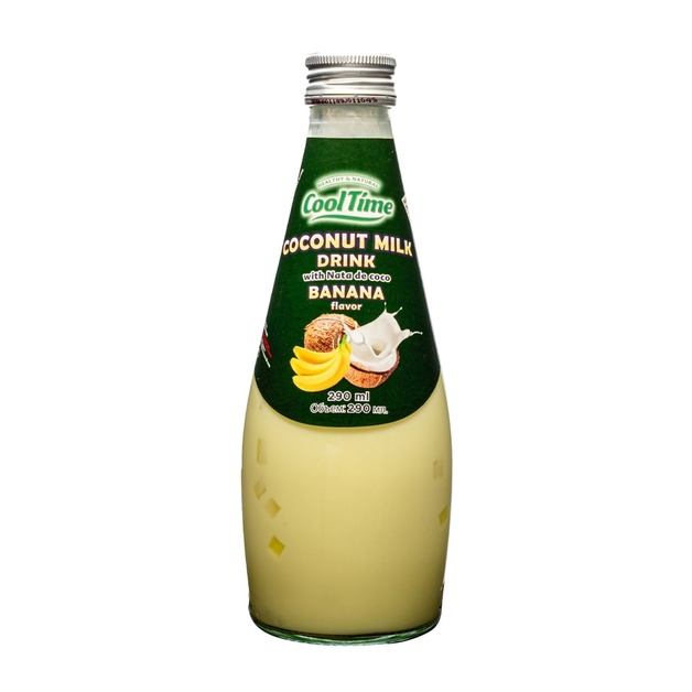 Напиток CoolTime Кокосовое Молоко Банан 0,29л Стекло