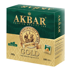 Чай Зеленый Akbar Green Gold 100*2г