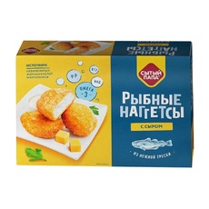 Наггетсы Рыбные Сытый Папа Тресковые с Сыром 250г