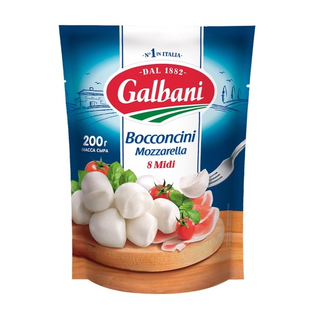 Сыр Моцарелла Galbani 45% 200г