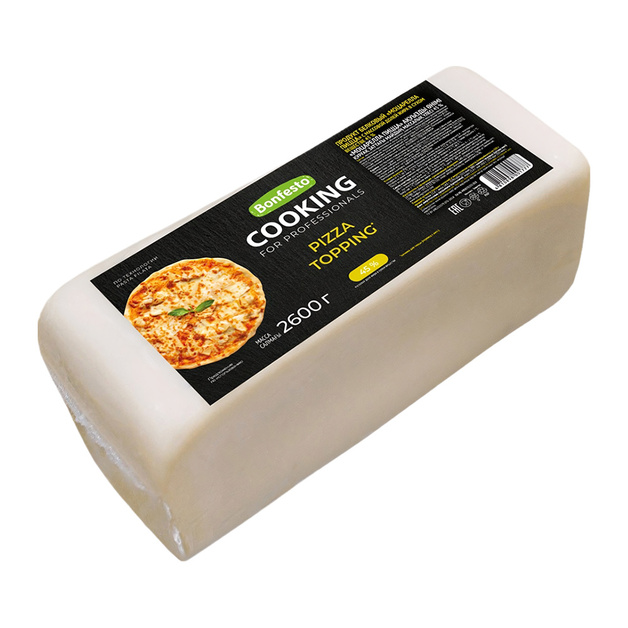 Моцарелла Продукт Белково-Жировой для Пиццы Bonfesto Cooking 45% 2,6кг