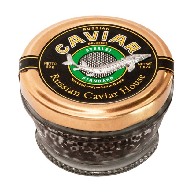Икра Стерляди Зернистая Стандарт 50г Стекло