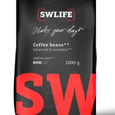 Кофе в Зернах Swlife Натуральный Жареный 1кг