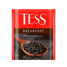 Чай Tess Breakfast черный с/я 100 пак* 1,8 гр