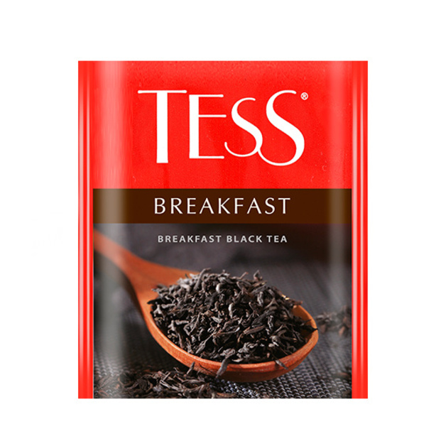 Чай «Tess» Breakfast черный - 100 пак* 1,8 г