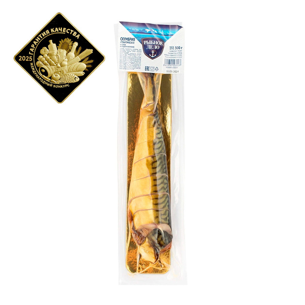 Скумбрия Атлантическая Рыбное Дело Кусочки х/к 300г в/у