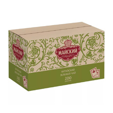 Чай Зеленый Майский 200 Пакетиков