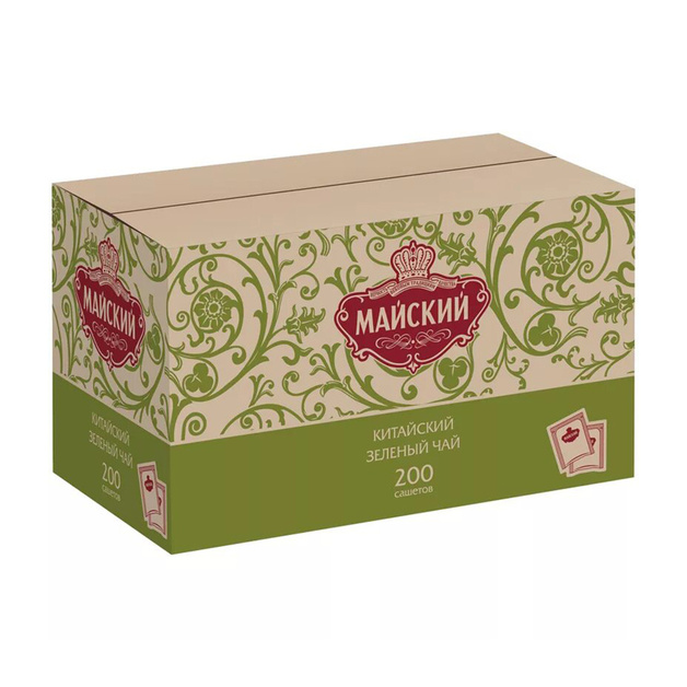 Чай Зеленый Майский 200 Пакетиков