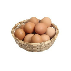 Яйцо куриное 1 категория «Белянка» (коричневое) - 360 шт