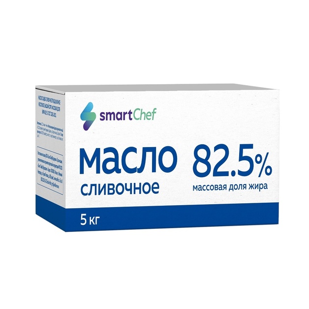 Масло Сливочное Smart Chef ГОСТ 82,5 % 5кг