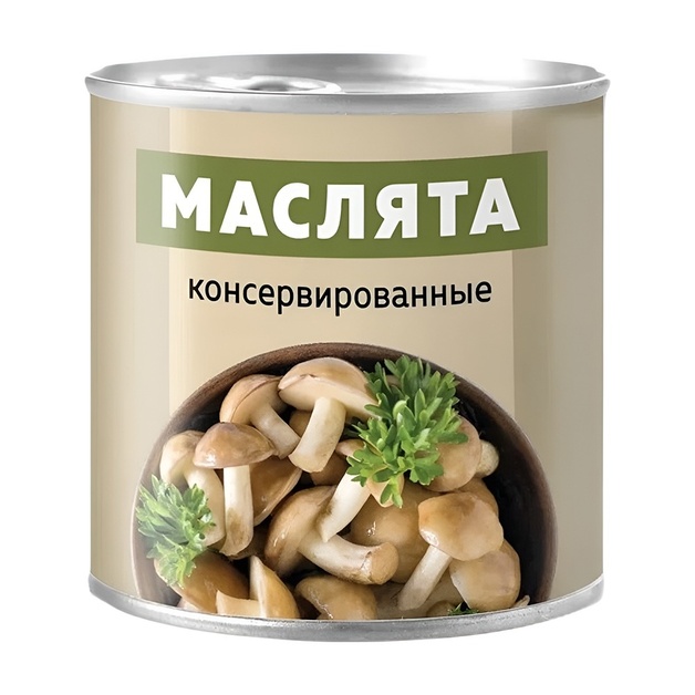 Маслята Консервированные Китай 2,84кг Сух. Вес 1,8кг