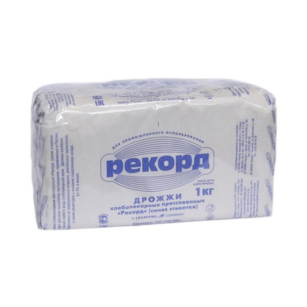 Дрожжи Рекорд Хлебопекарные Синие 1кг