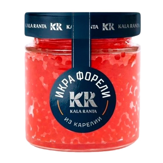 Икра Лососевая Форели Kala Ranta Зернистая 200г Стекло