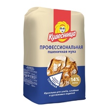 Мука Пшеничная Кудесница Профессиональная 1,9кг