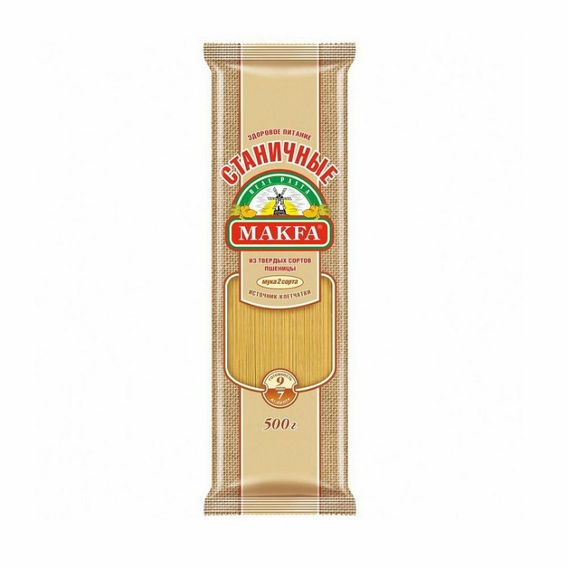 Макаронные Изделия Makfa Вермишель Длинная Станичная 500г