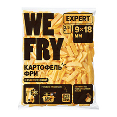 Картофель Фри Fry Me Expert с Панировкой 18мм 2,5кг