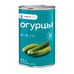 Огурцы Маринованные Smart Chef 6-9см Индия 3,1л Сухой Вес 1,55кг ж/б