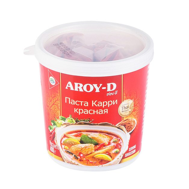Паста Карри Aroy-D Красная 400г