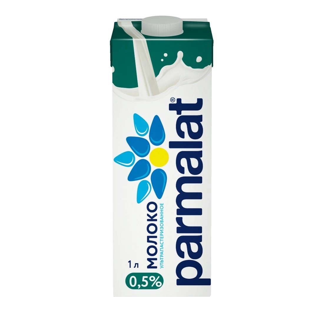 Молоко Parmalat Ультрапастеризованное 0,5% 1л