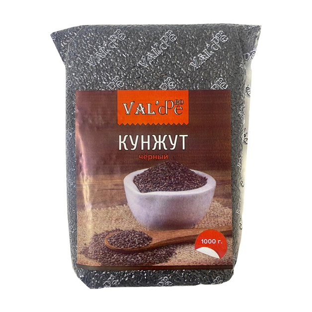 Кунжут Valde Черный 1кг в/у