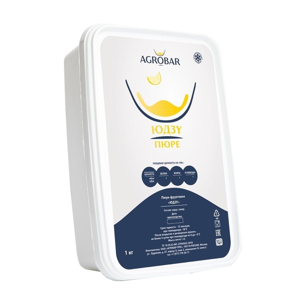 Пюре Юдзу зам. «Агробар» (Россия) - 1 кг