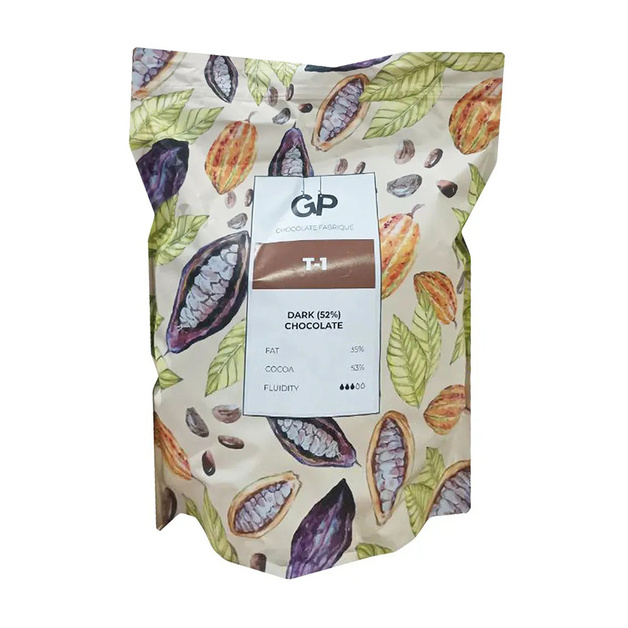 Шоколад GP Темный 52% 500г