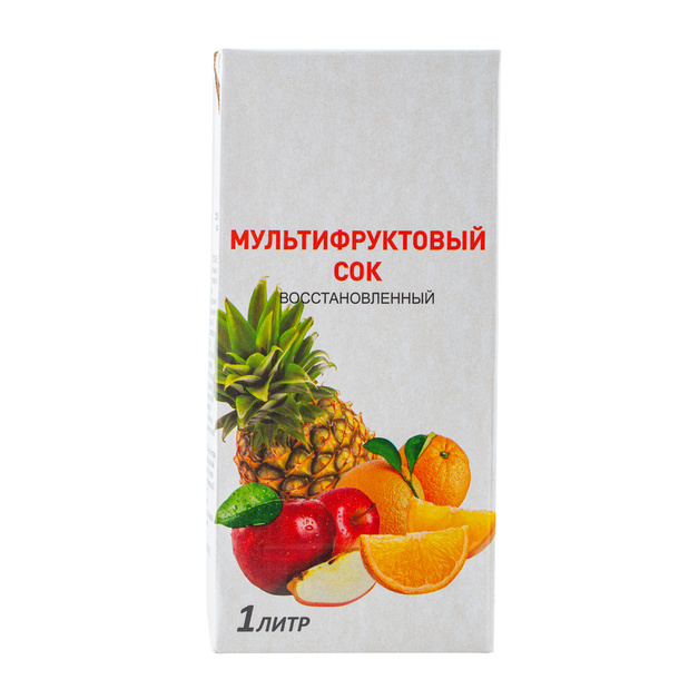 Сок мультифрукт ГОСТ - 1 л