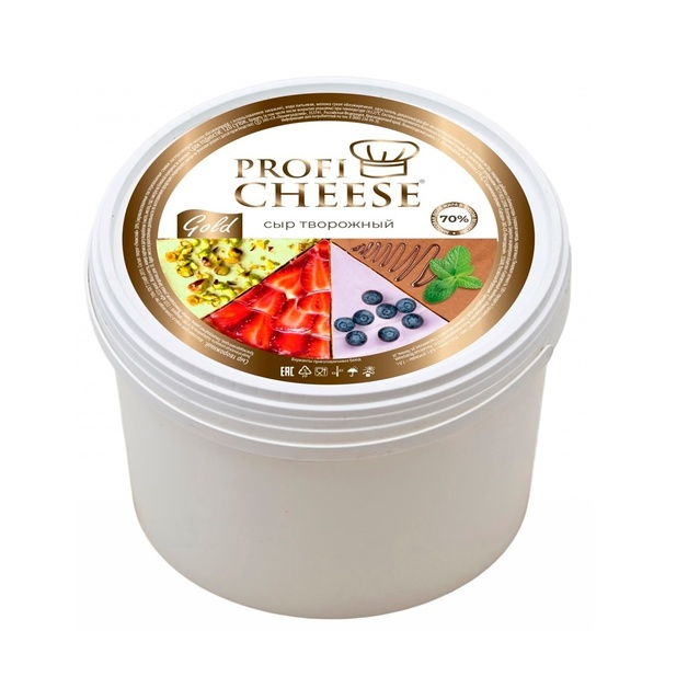 Сыр Творожный Profi Cheese Gold 70% 5,5кг