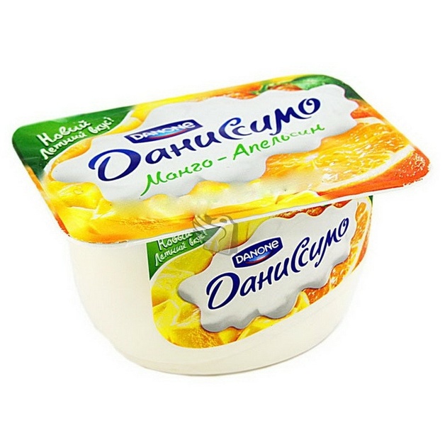 Творожок Даниссимо черника 130 гр