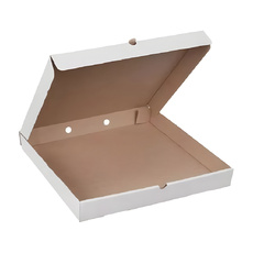 Коробка под Пиццу Белая 250*250*40мм 50шт