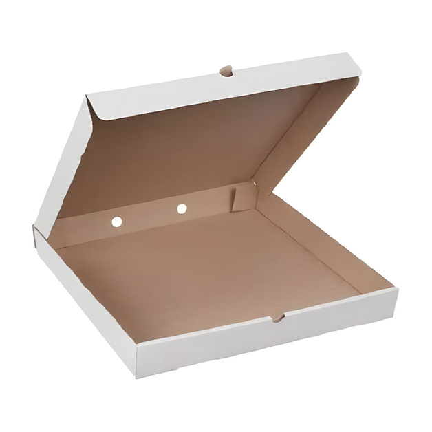 Коробка под Пиццу Белая 250*250*40мм 50шт