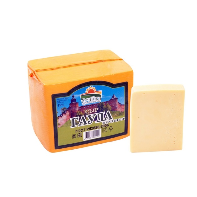 Сыр Гауда 45% «Починки» ~ 2,5-4,2 кг