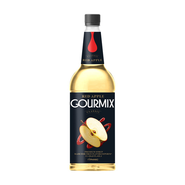 Сироп Gourmix Красное Яблоко 1л