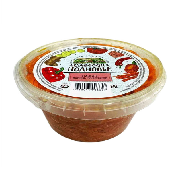 Салат Слобода Подновье Морковь по-Корейски 800г