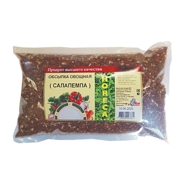Обсыпка Овощная Мой Продукт Салапемпа 1кг
