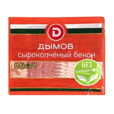 Бекон Сырокопченый Дымов Нарезка 500г
