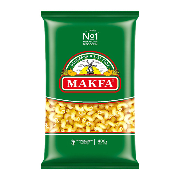 Макаронные Изделия Makfa Витки 400г