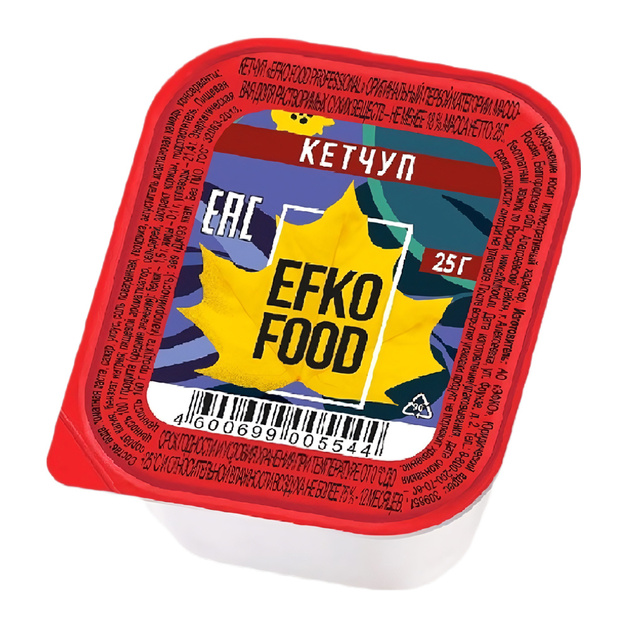 Кетчуп Efko Food Professional Оригинальный 125шт*25г