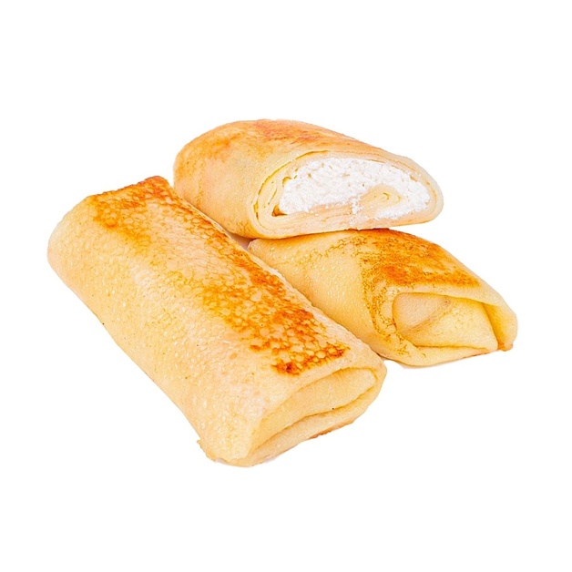 Блинчики Царское Подворье с Творожной Начинкой Замороженные 5кг