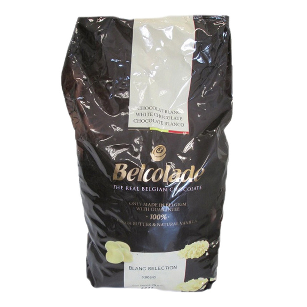 Шоколад Белый Бланш Селексьен Пуратос Бельгия 30% 5кг